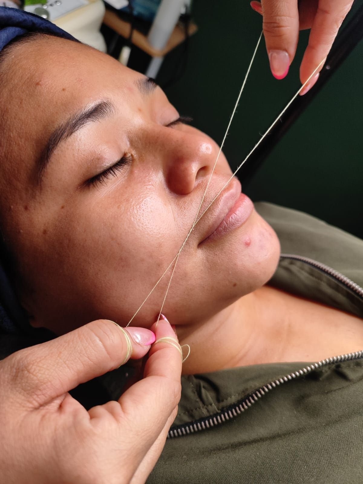 Depilación con hilo hindú — SPA CENTER KEREN CHACÓN